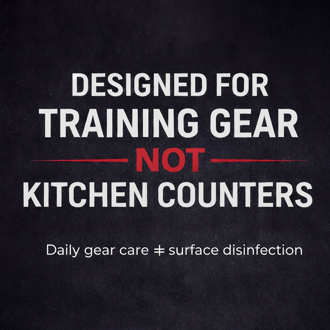 Why Alcohol Sprays and Disinfectant Wipes Damage Training Gear