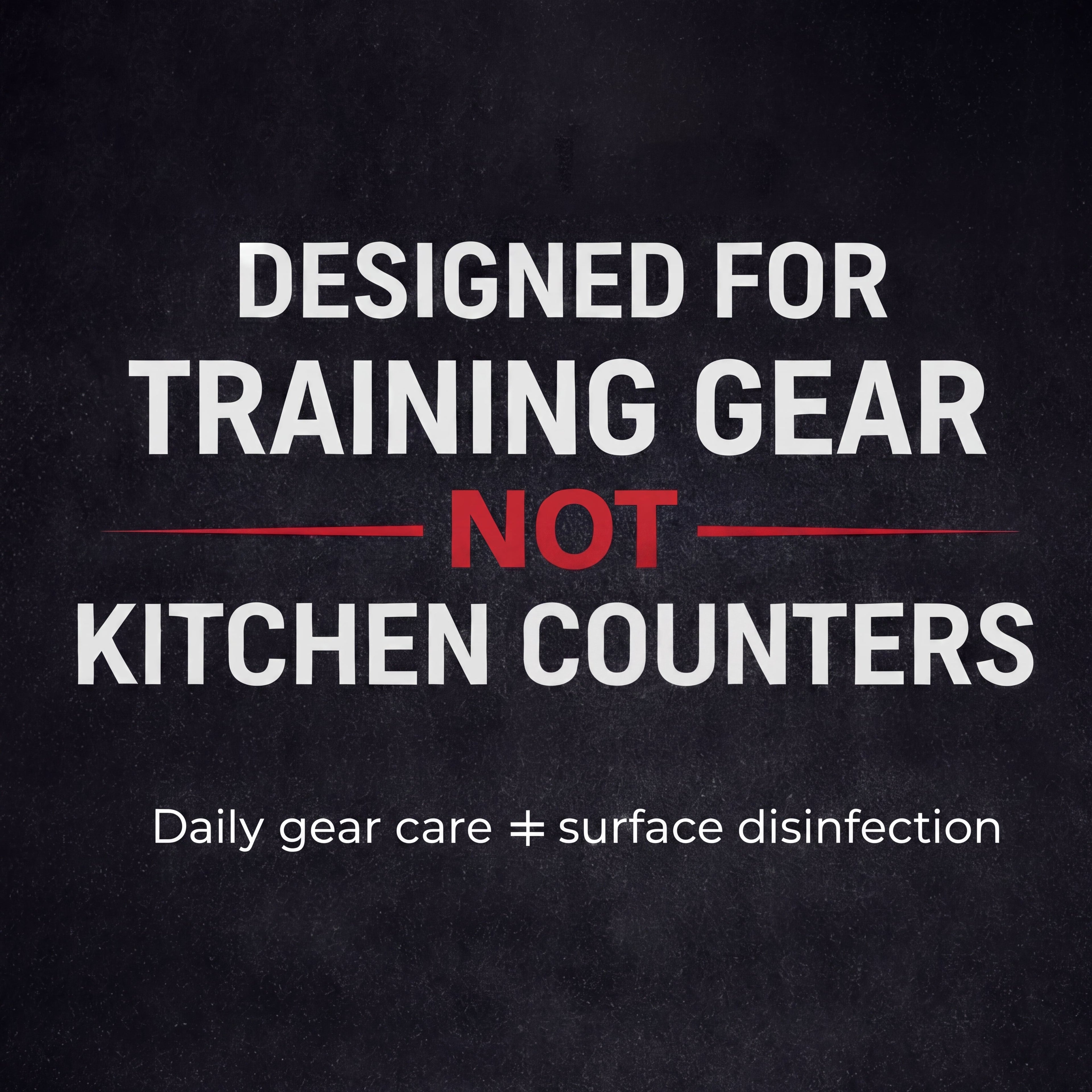 Why Alcohol Sprays and Disinfectant Wipes Damage Training Gear