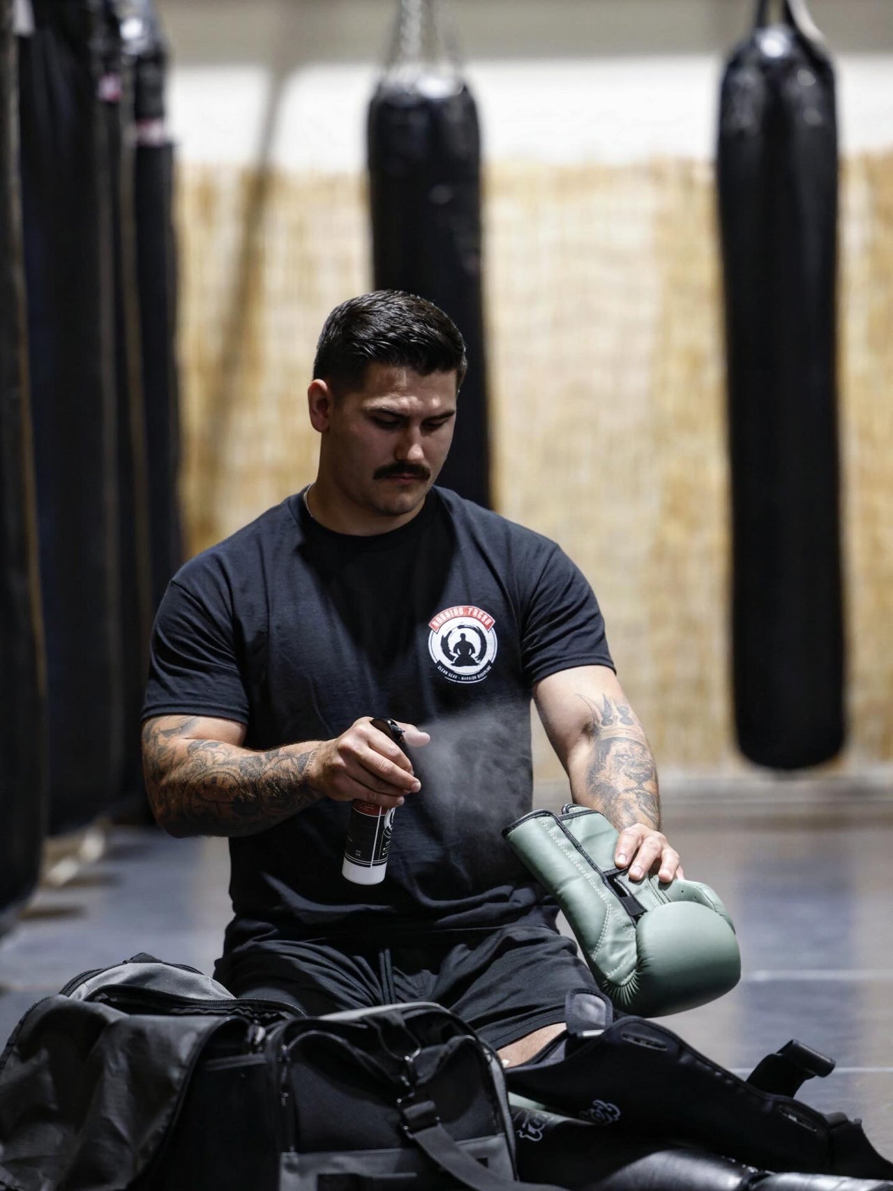 Alcohol-Free MMA & Jiu Jitsu Gear Spray - Odor Control for Gloves, Shin Guards, & Training Gear | Bushido Fresh