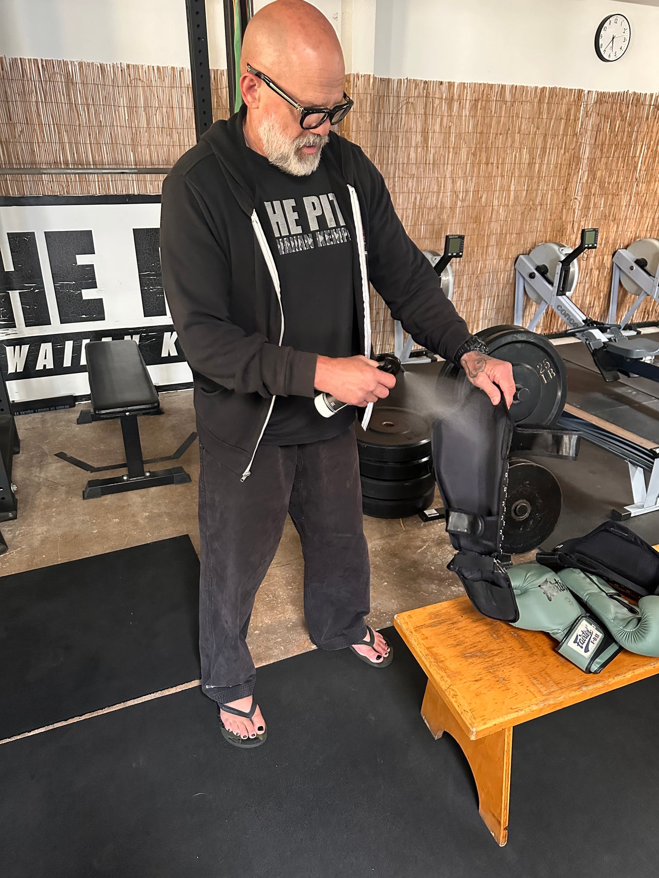 Alcohol-Free MMA & Jiu Jitsu Gear Spray - Odor Control for Gloves, Shin Guards, & Training Gear | Bushido Fresh
