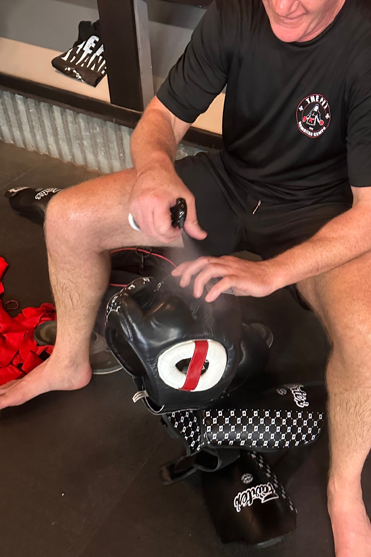 Alcohol-Free MMA & Jiu Jitsu Gear Spray - Odor Control for Gloves, Shin Guards, & Training Gear | Bushido Fresh